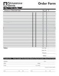 Order Form