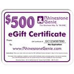 $500 eGift Certificate