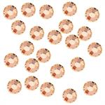 Peach Rhinestones